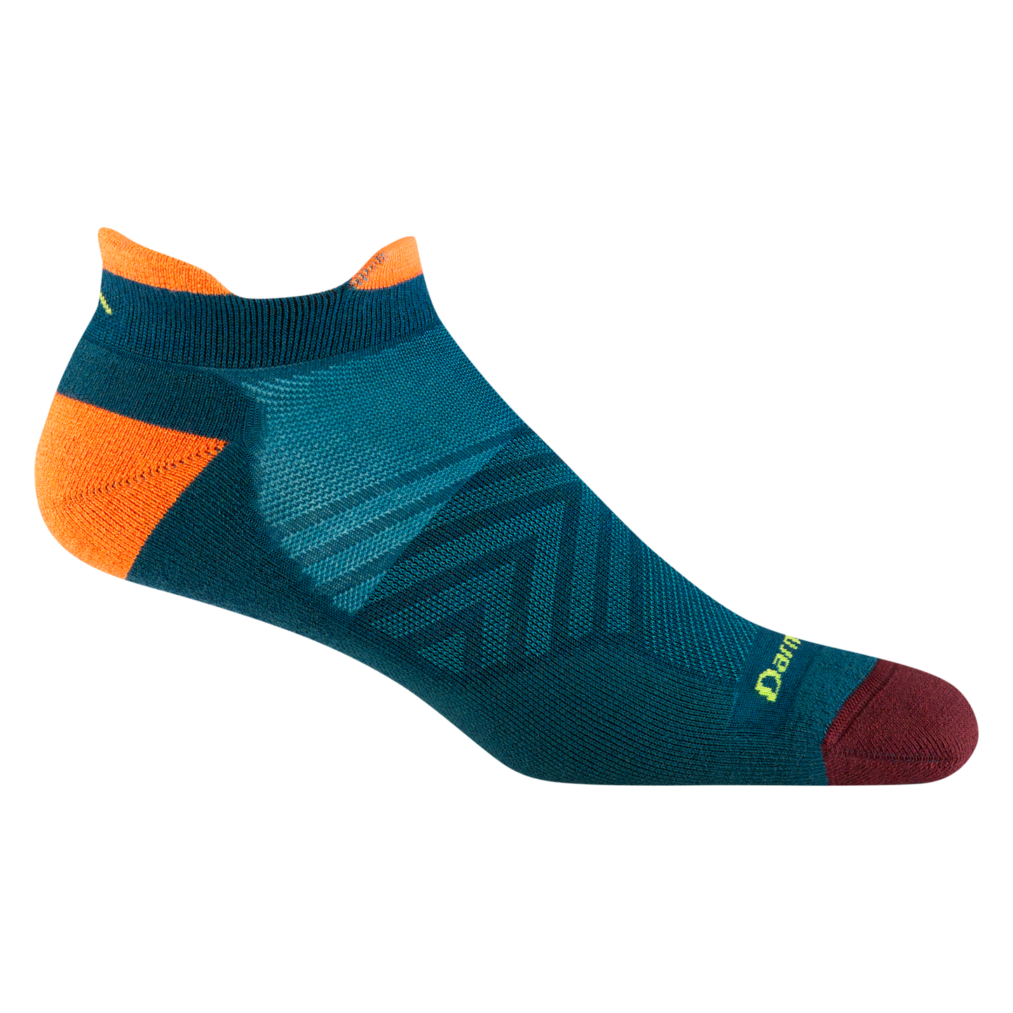 Darn Tough Men's Run No Show Tab Ultra-Lightweight Running Sock #1039