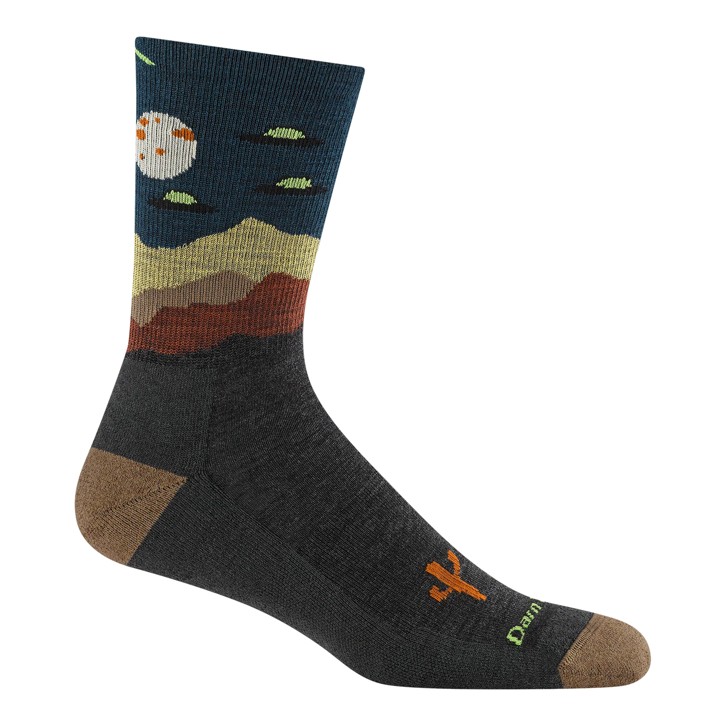 DARN TOUGH Men's Spaced Out Micro Crew Lightweight Hiking Socks #5051