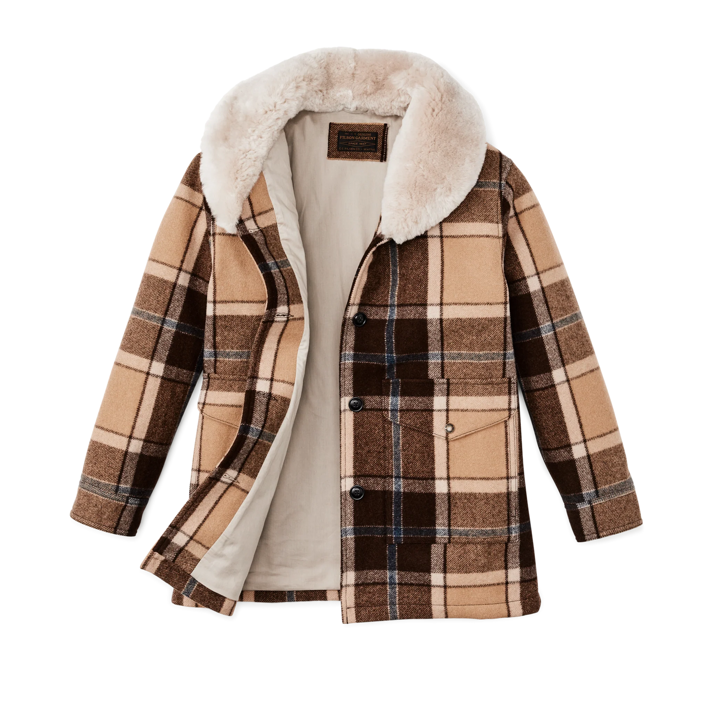 Filson WOMEN'S LINED WOOL PACKER COAT