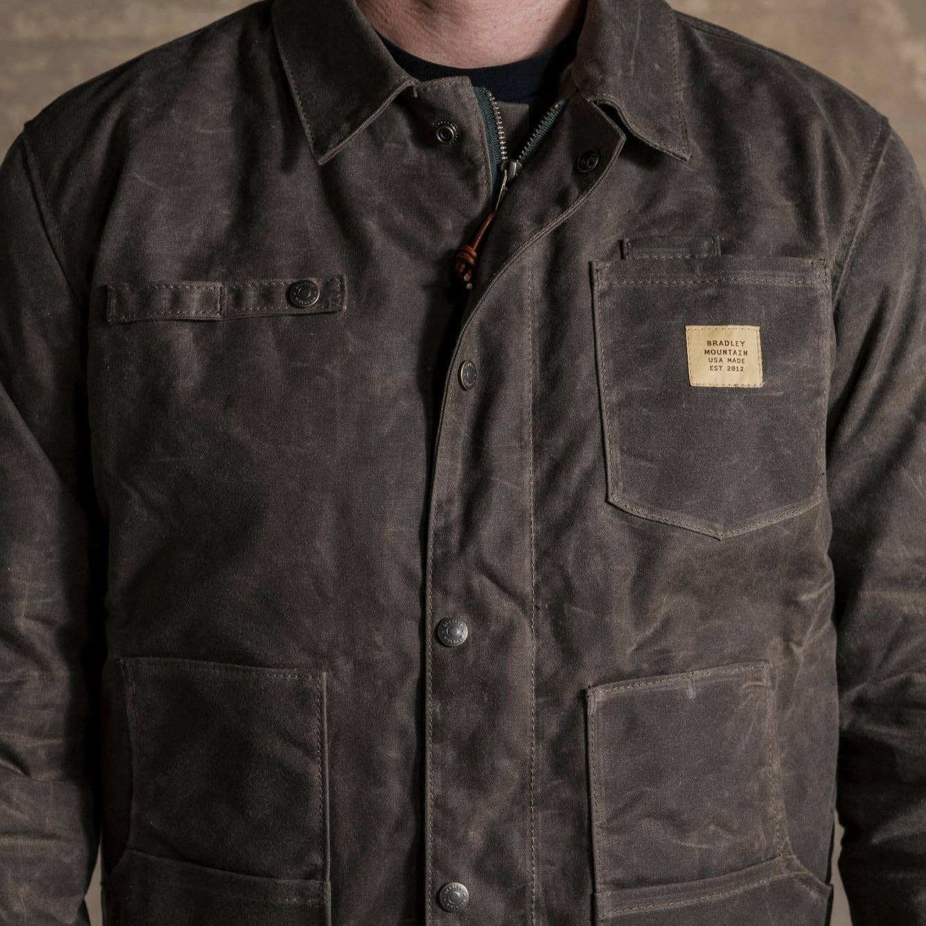 Cabin Jacket w/ Zipper - Oak