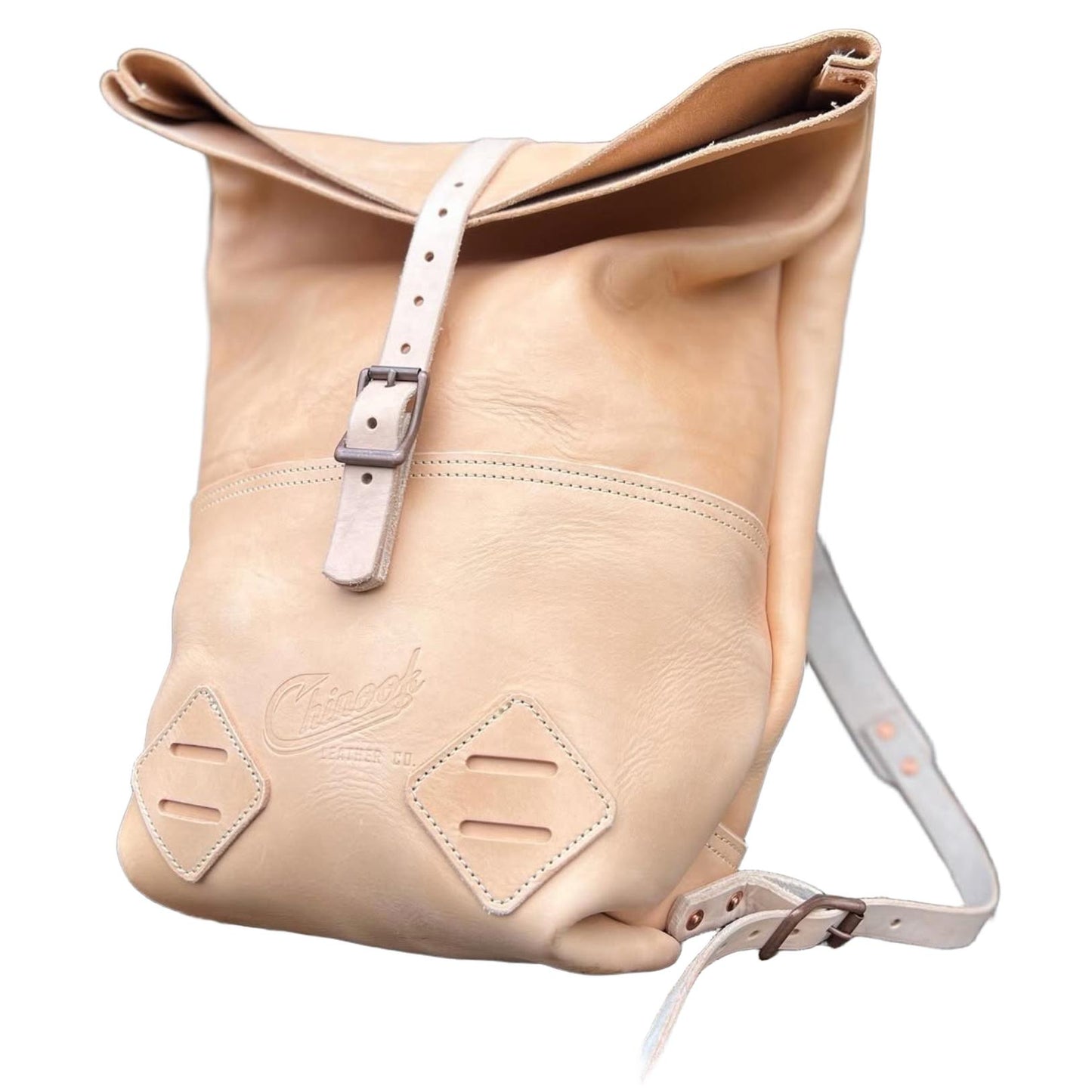 Chinook Leather Roll Top
