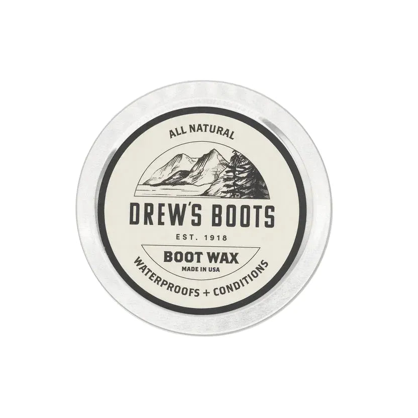 Drew's BOOT WAX-7 OZ.