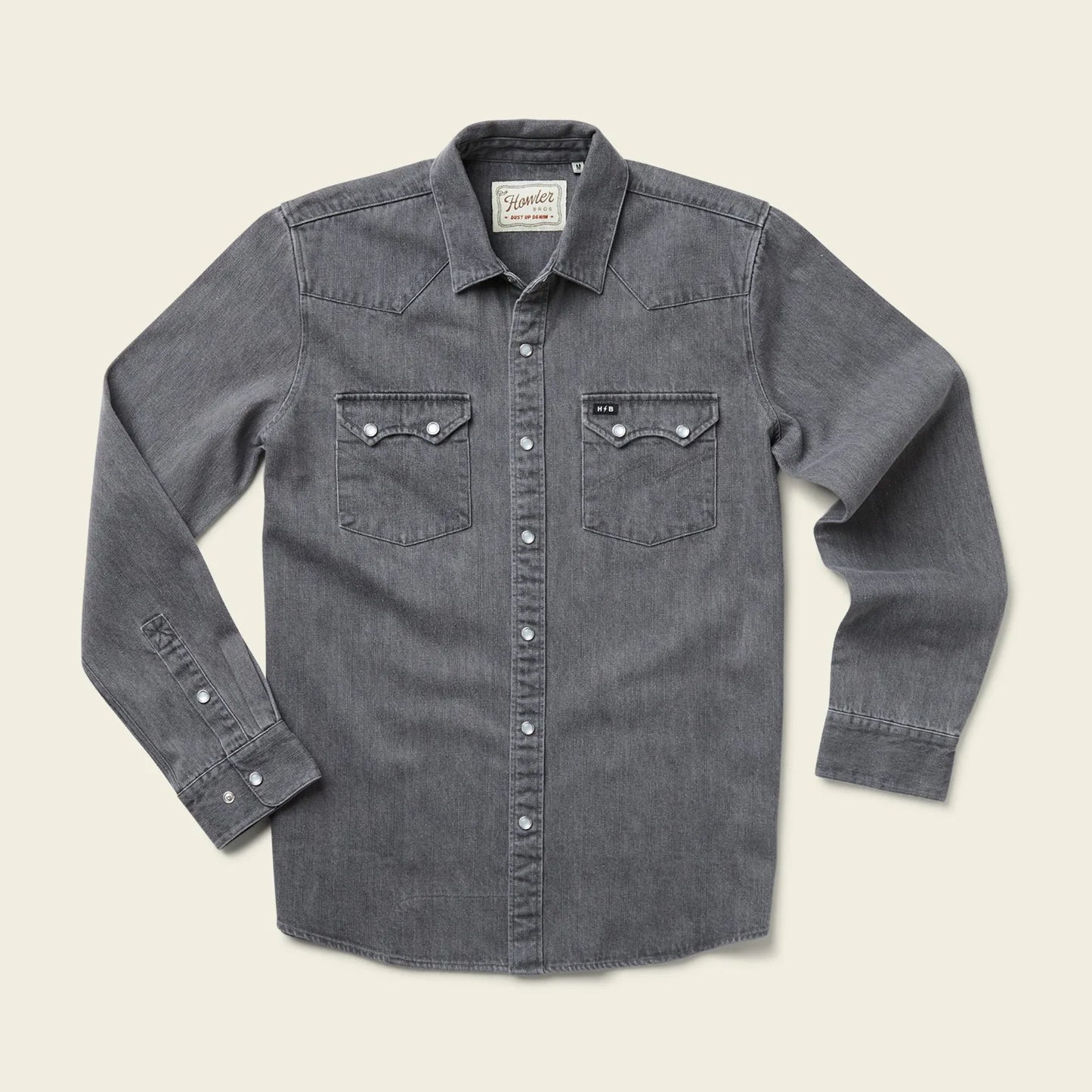 Howler Bros Dust Up Denim Snapshirt