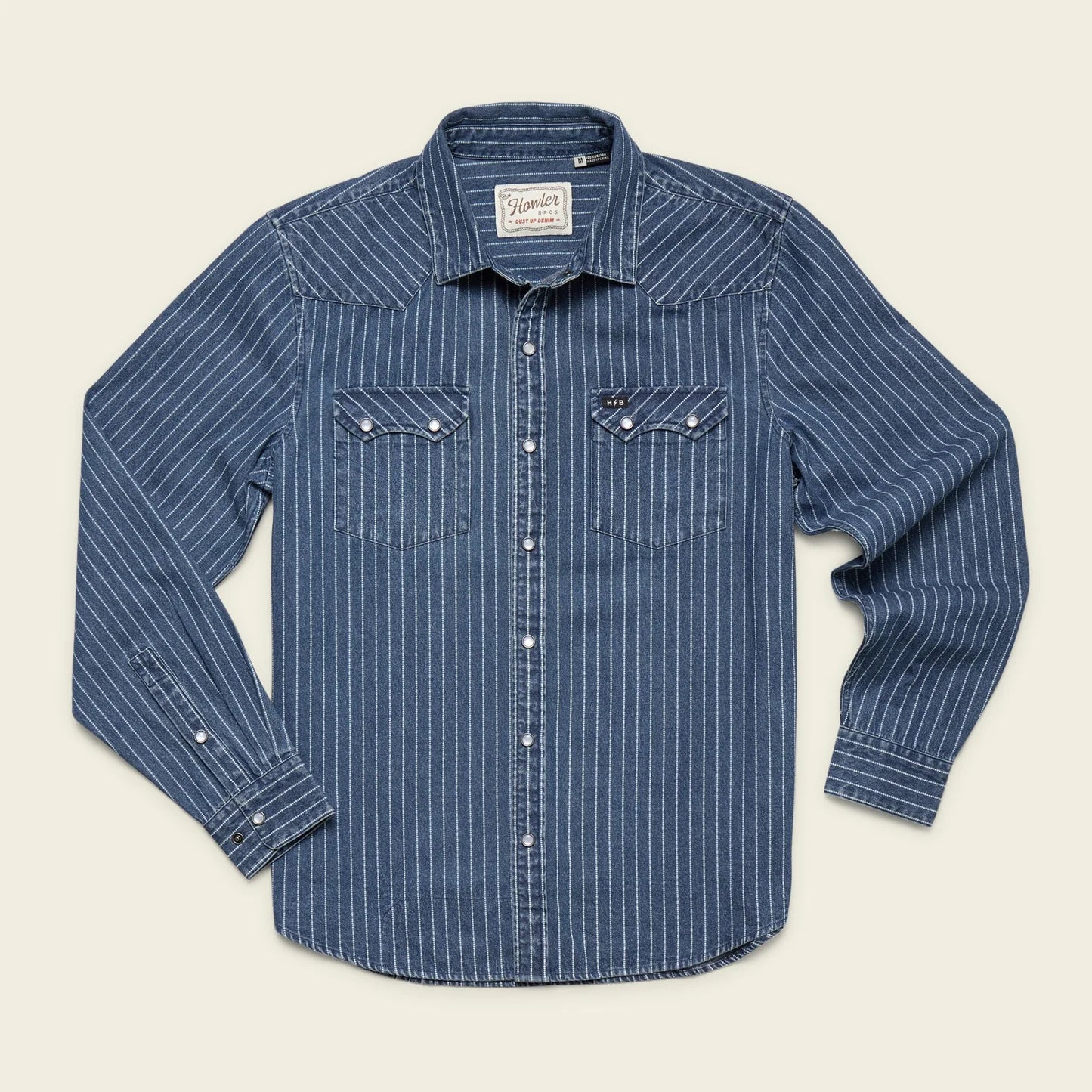 Howler Bros Dust Up Denim Snapshirt