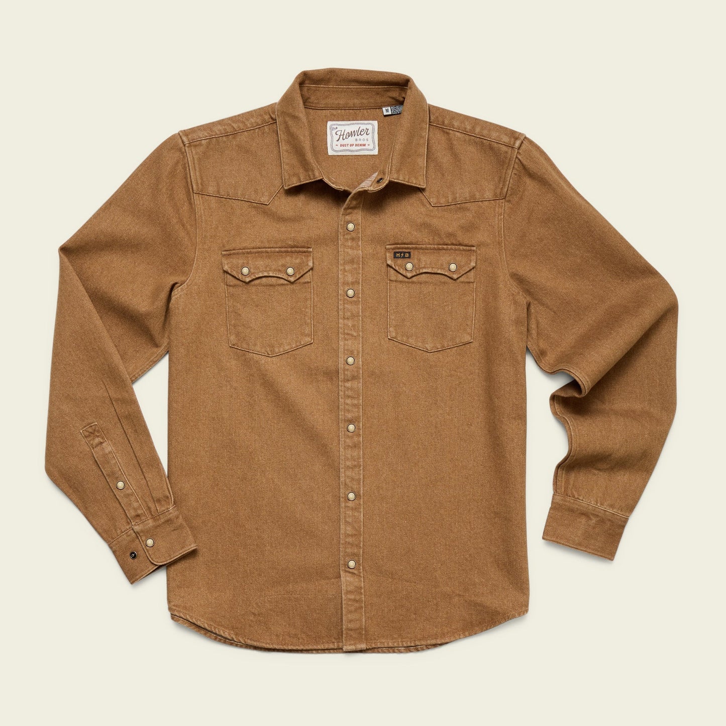 Howler Bros Dust Up Denim Snapshirt