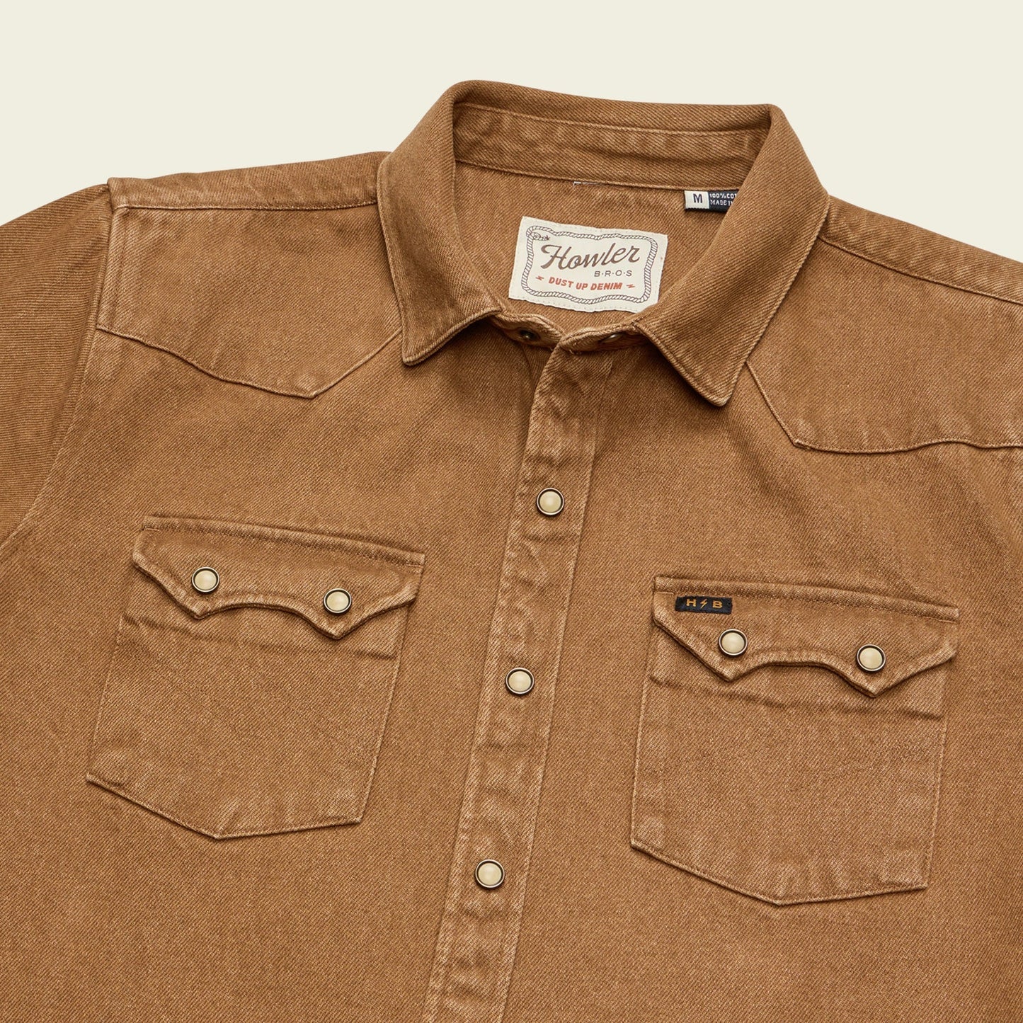 Howler Bros Dust Up Denim Snapshirt