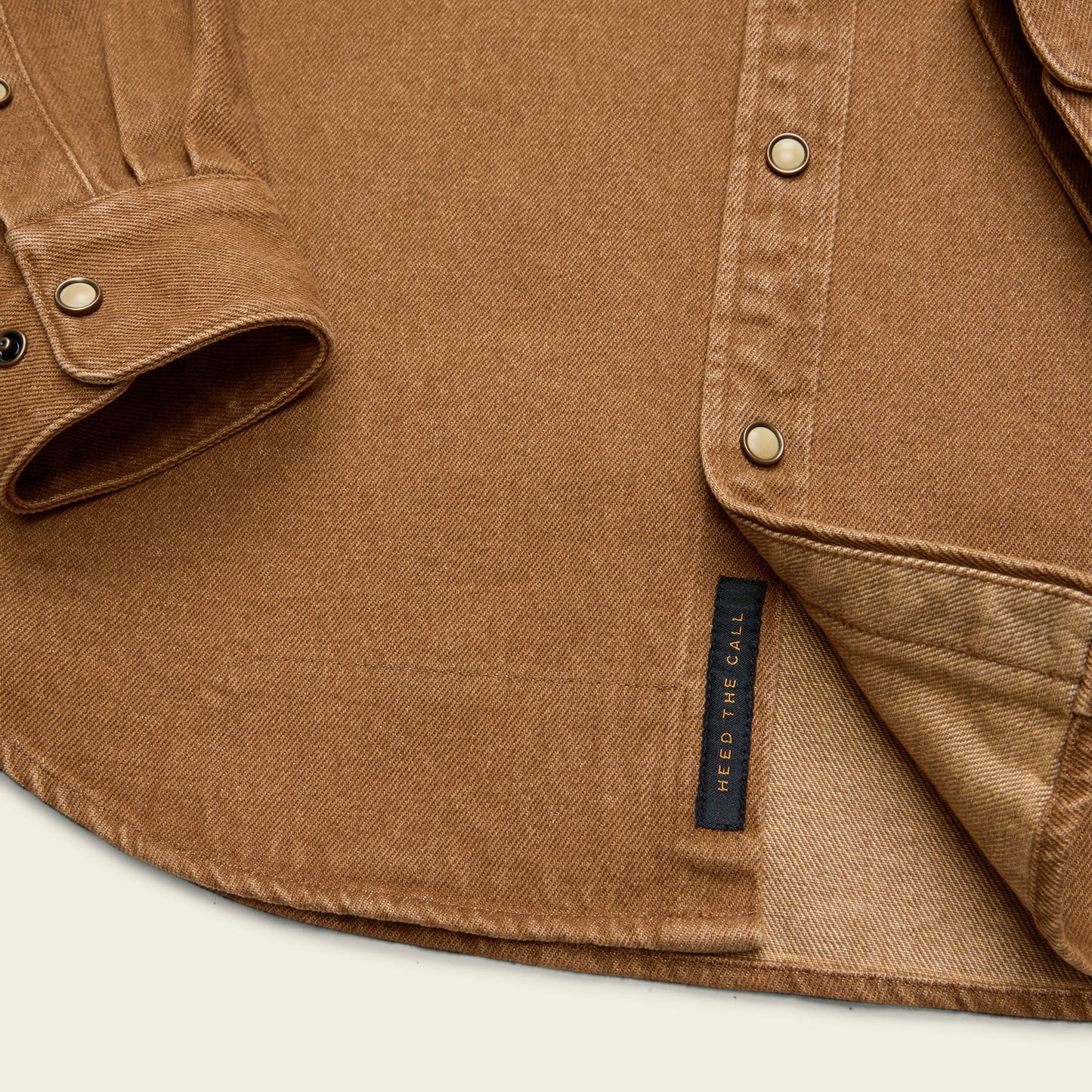 Howler Bros Dust Up Denim Snapshirt