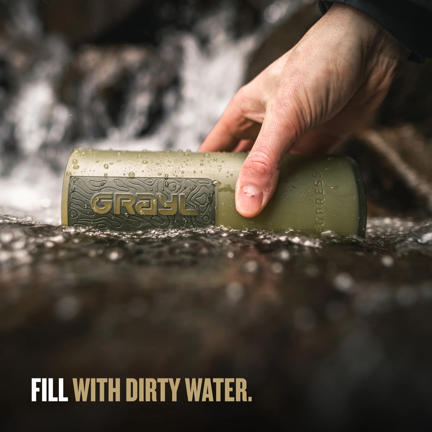 Grayl 24oz GeoPress® Purifier - Covert