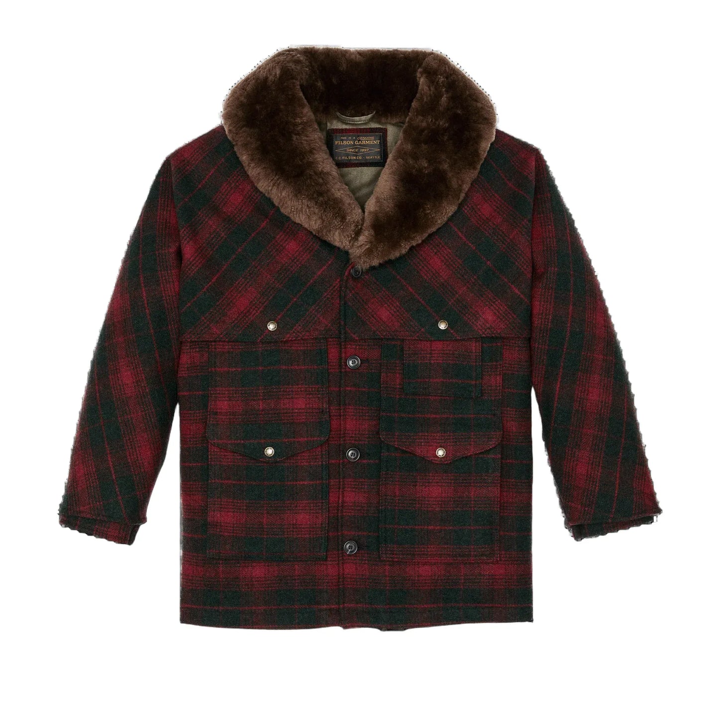 Filson LINED MACKINAW WOOL PACKER COAT