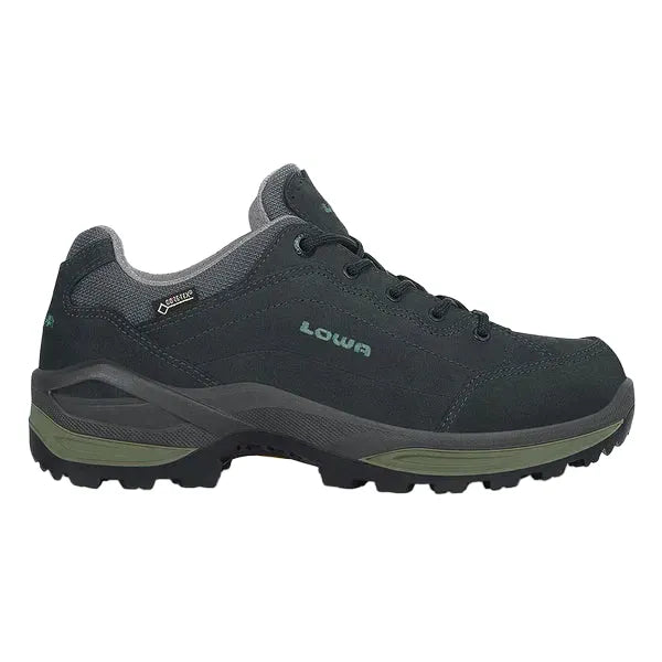 LOWA WOMEN'S RENEGADE GTX LO WS - GRAPHITE/JADE