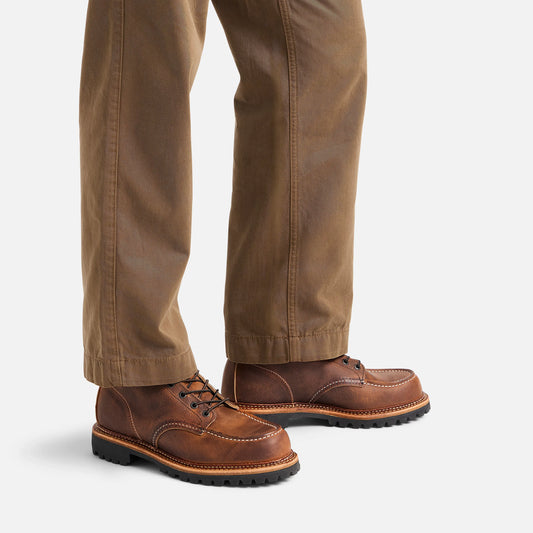 NORWAY MOC Men's 6-Inch Norway Moc in Copper Rough and Tough Scotch-Grain