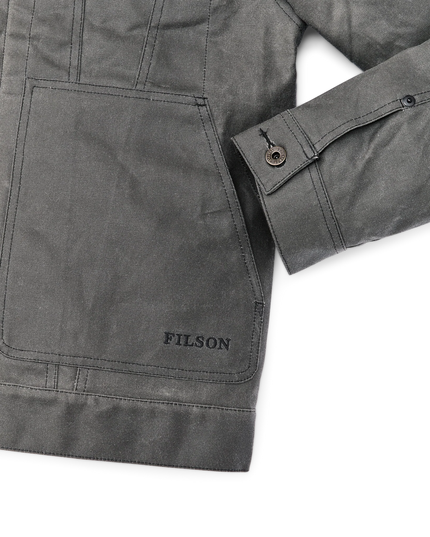Filson TIN CLOTH SHORT LINED CRUISER JACKET