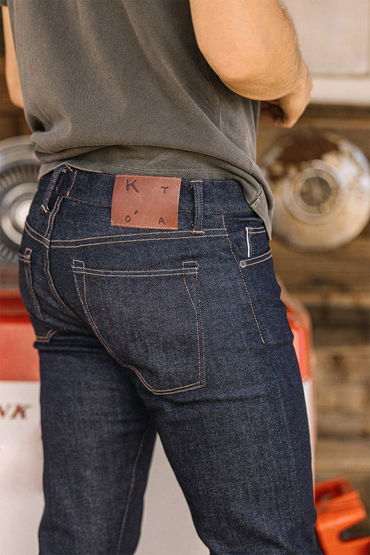 Hiroshi Kato The Pen Slim - Indigo Raw 17.5oz Mammoth Selvedge
