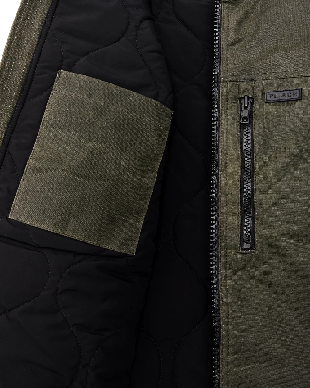 FILSON TIN CLOTH INSULATED VEST