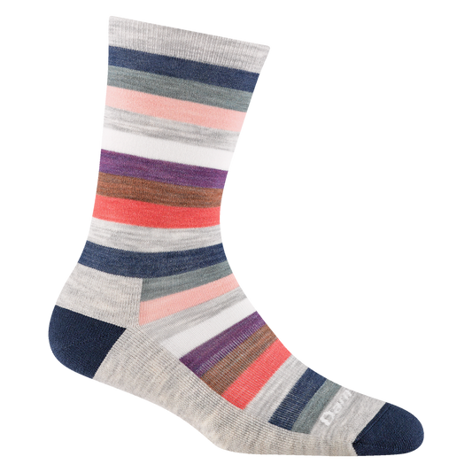 Darn Tough Women's Mystic Stripe Crew Lightweight Lifestyle Sock