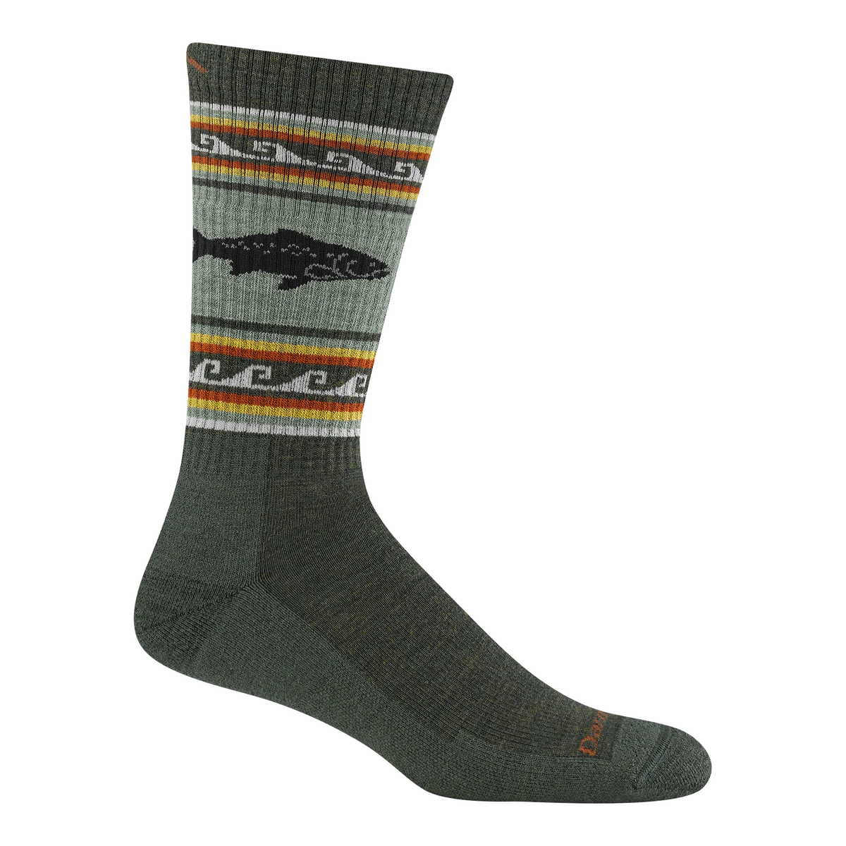 Darn Tough Men's Vangrizzle Boot Midweight Hiking Socks 1980