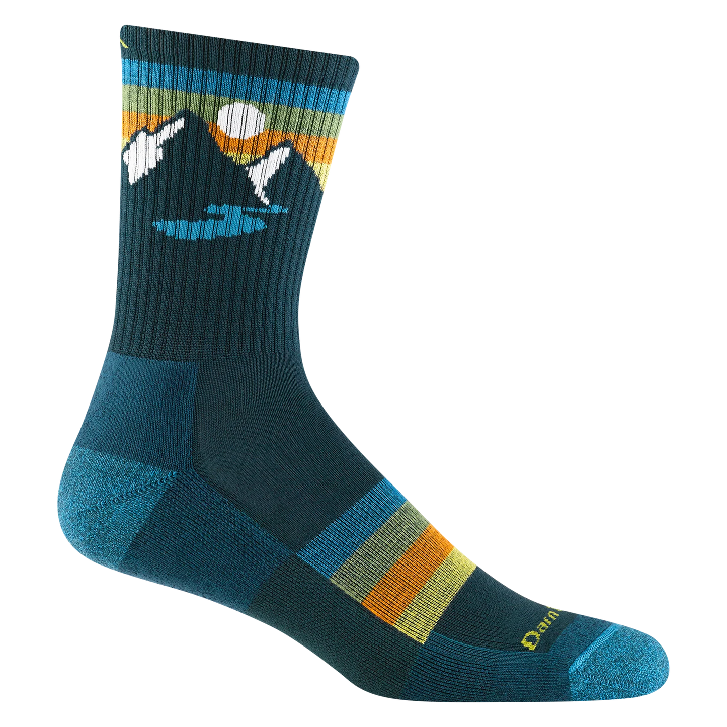 Darn Tough Men's Sunset Ridge Micro Crew Lightweight Hiking Socks