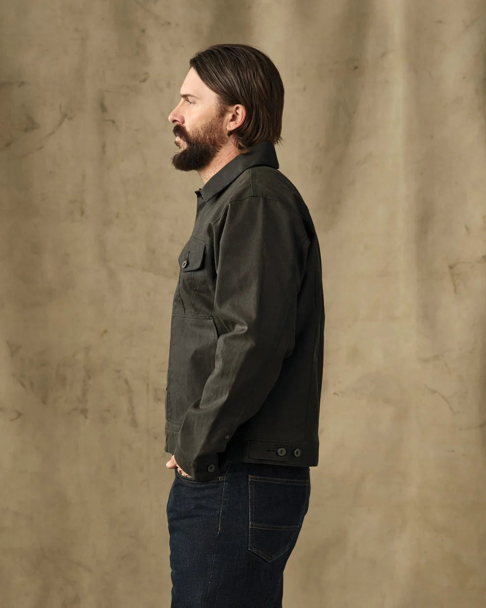 Filson TIN CLOTH SHORT LINED CRUISER JACKET