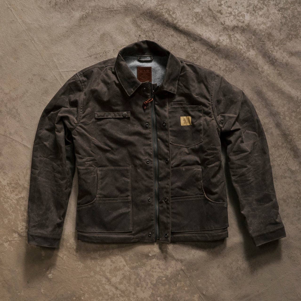 Cabin Jacket w/ Zipper - Oak