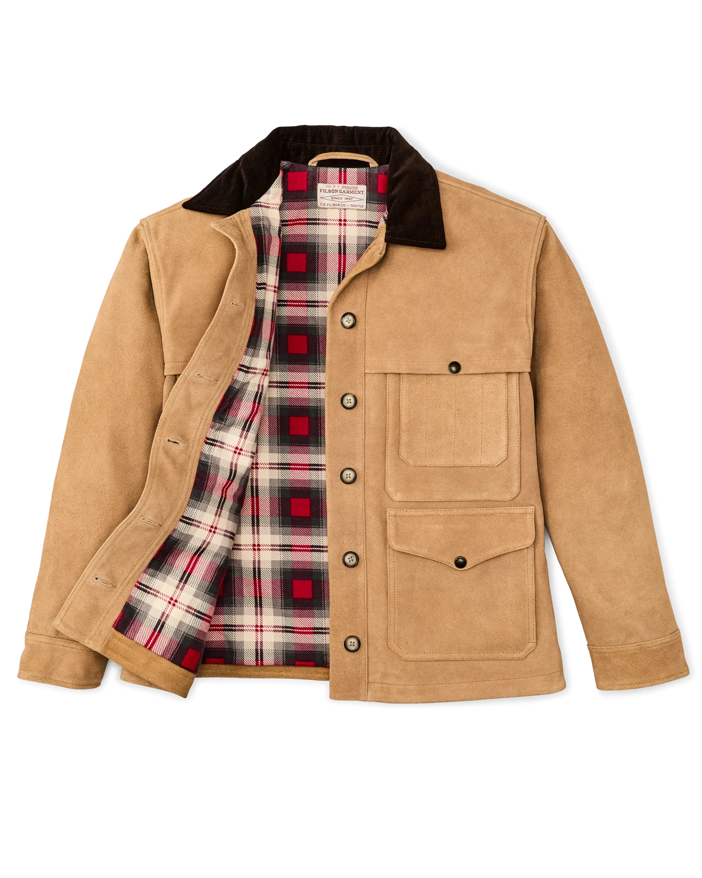 Filson WOMEN'S SUEDE LEATHER CRUISER