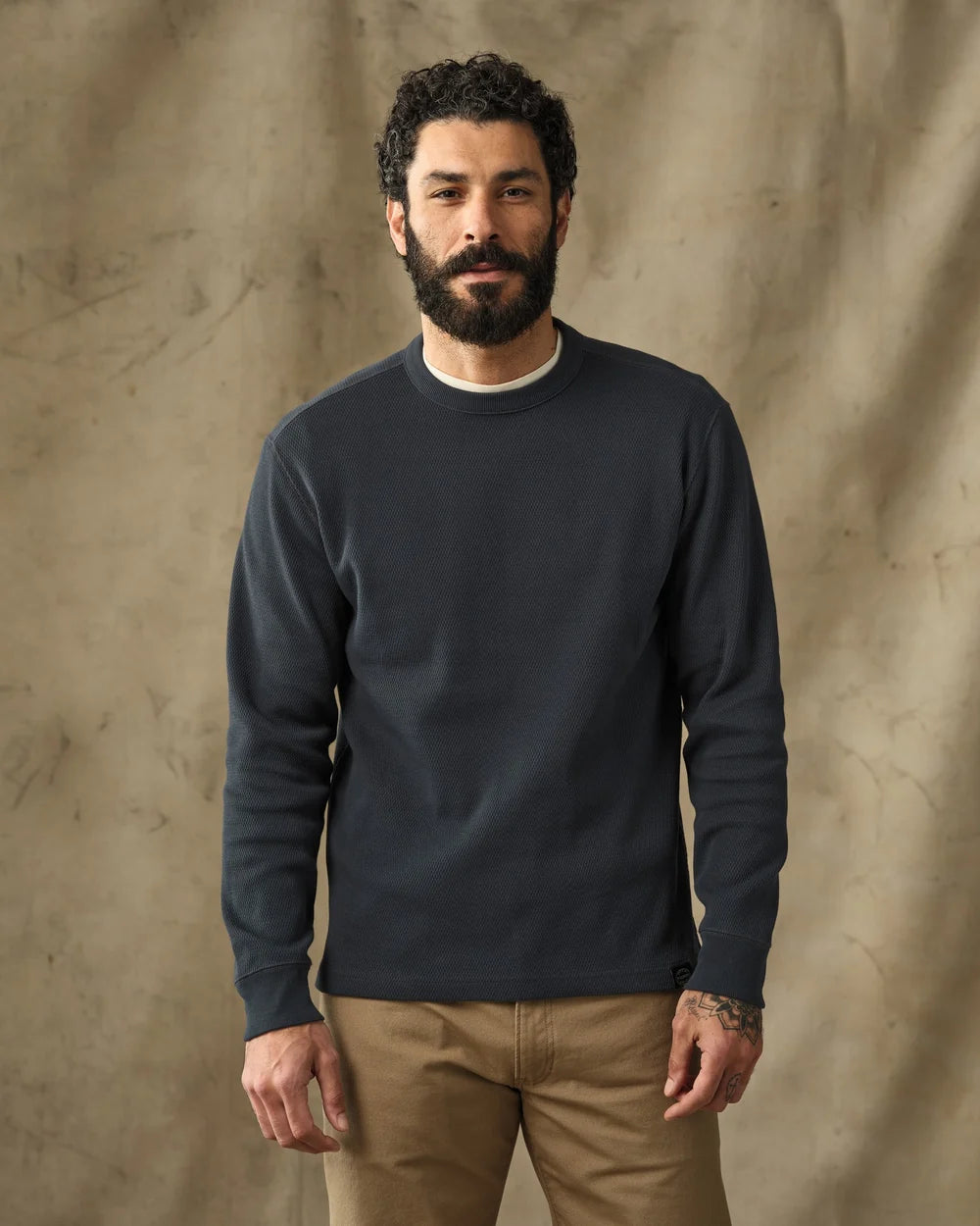Filson WAFFLE KNIT THERMAL CREWNECK