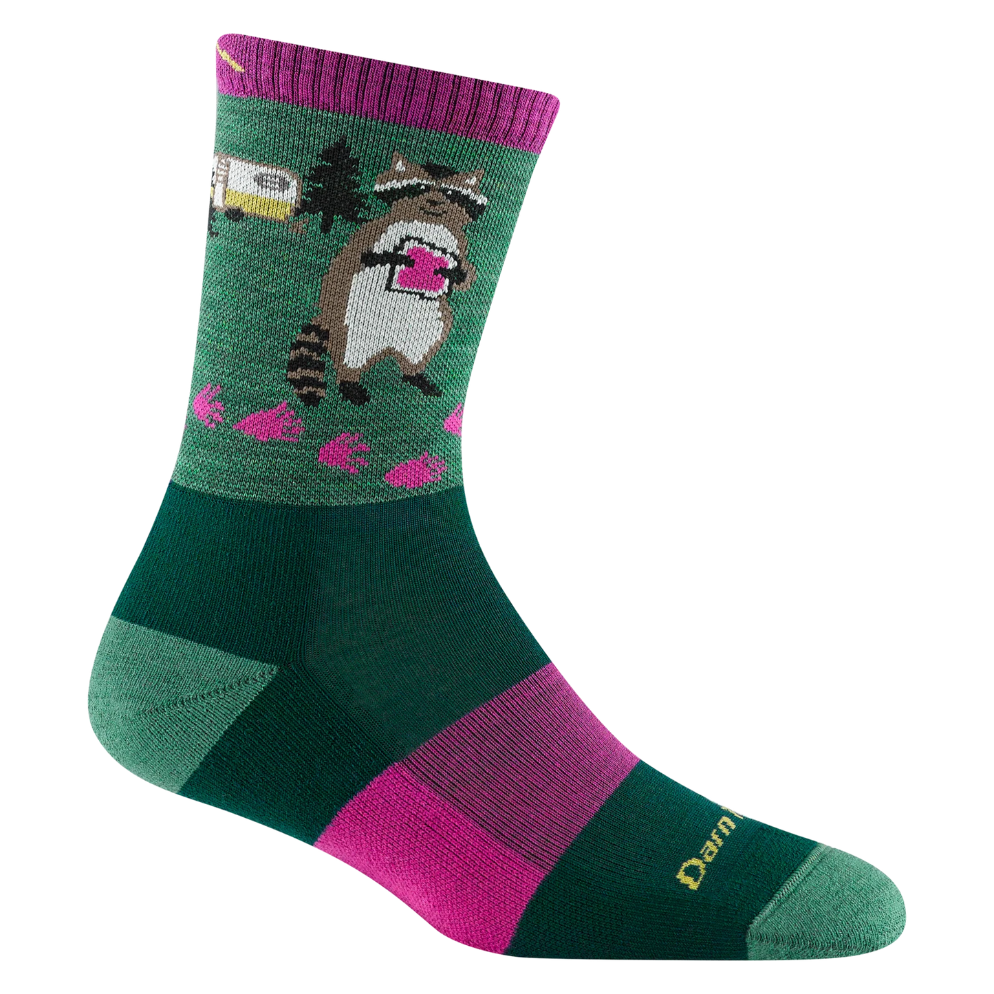 DARN TOUGH Women's Critter Club Micro Crew Lightweight Hiking Socks #5001