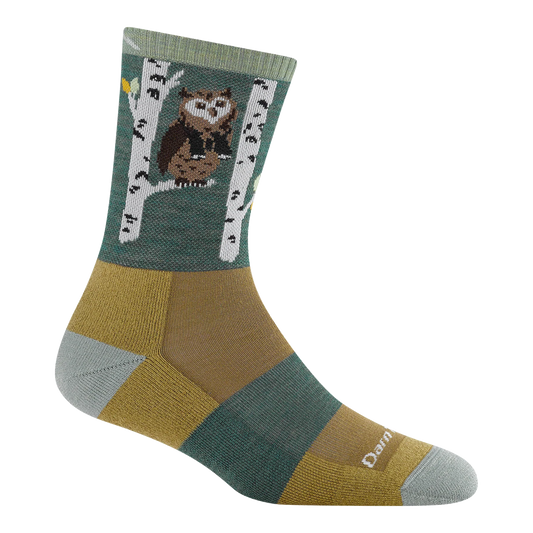 DARN TOUGH Women's Critter Club Micro Crew Lightweight Hiking Socks #5001