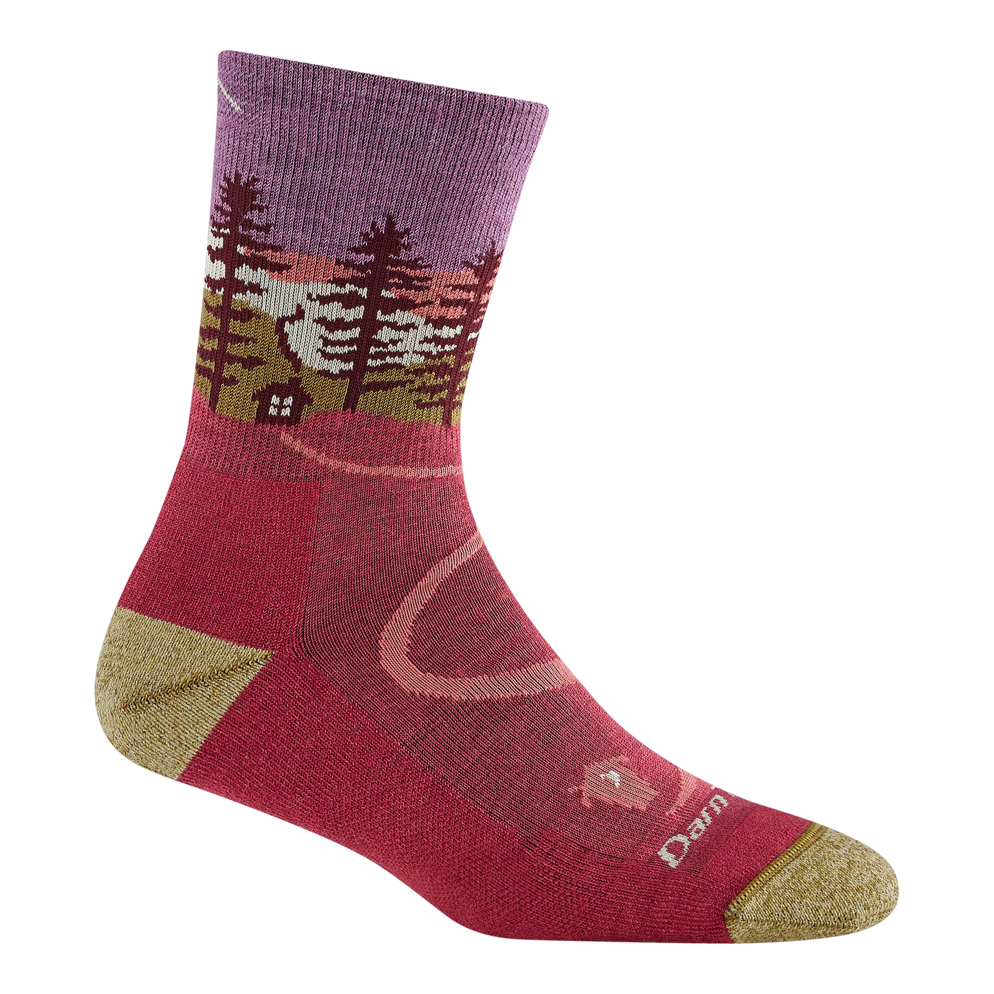 Darn Tough Women's Northwoods Micro Crew Midweight Hiking Socks #5013