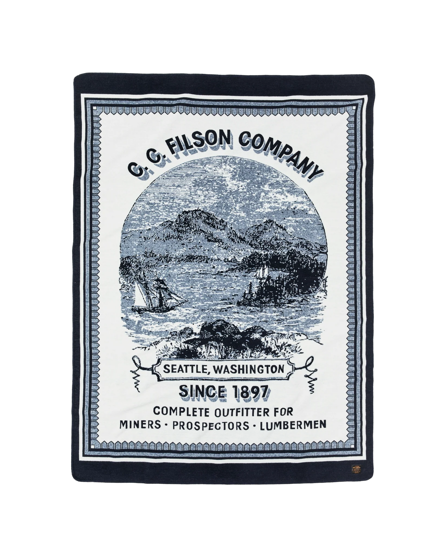 Filson WOOL-BLEND BLANKET Crafted in Italy with a premium wool blend.