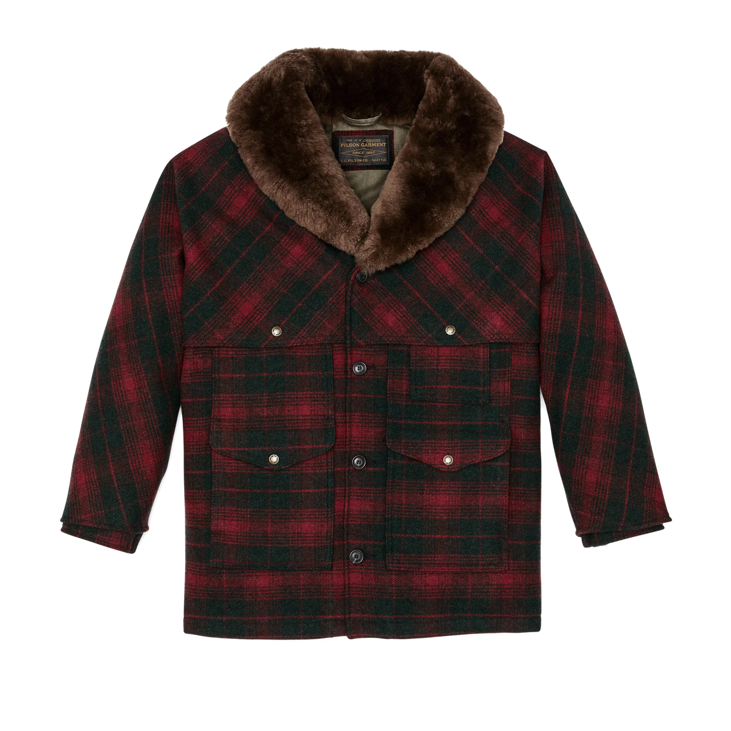Filson LINED MACKINAW WOOL PACKER COAT