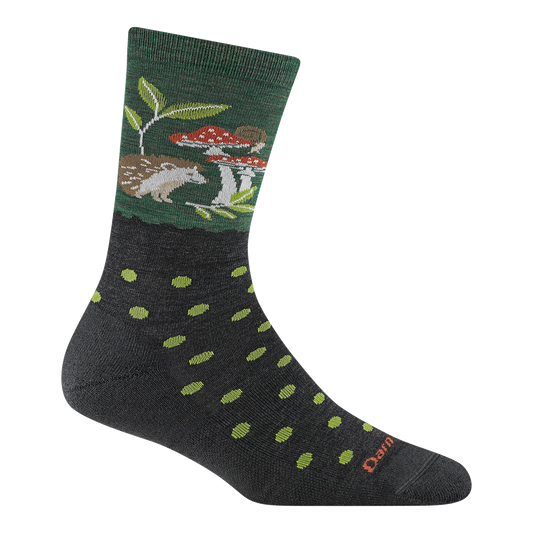 DARN TOUGH Women's Wild Life Crew Lightweight Lifestyle Socks #6105