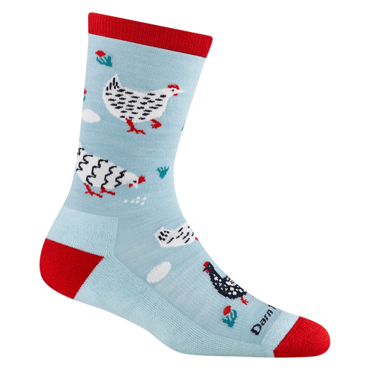 Darn Tough Women's Mother Clucker Crew Lightweight Lifestyle Sock