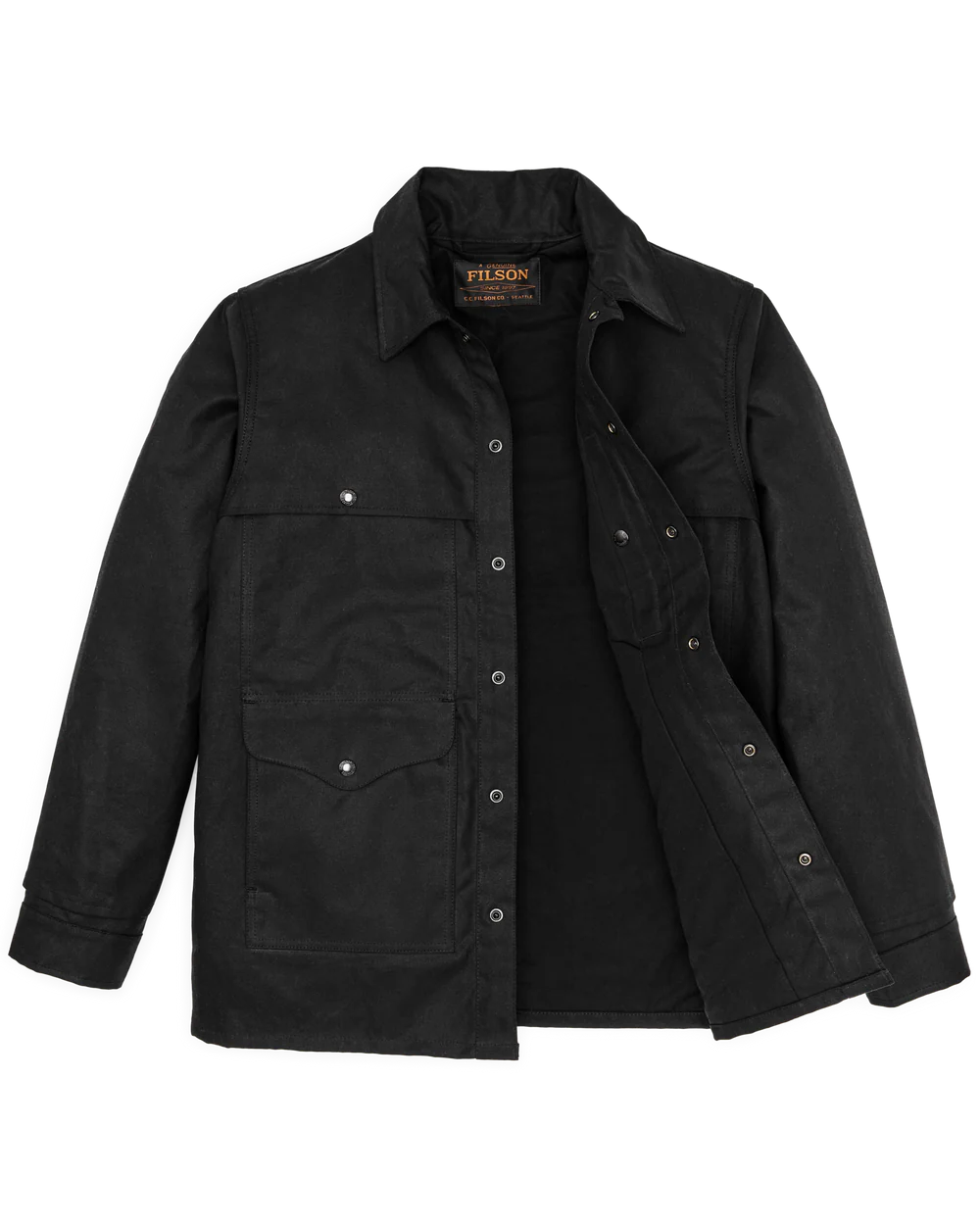 Filson LINED TIN CLOTH CRUISER JACKET