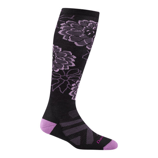Darn Tough Women's Dahlia Over-the-Calf Midweight Ski & Snowboard Socks