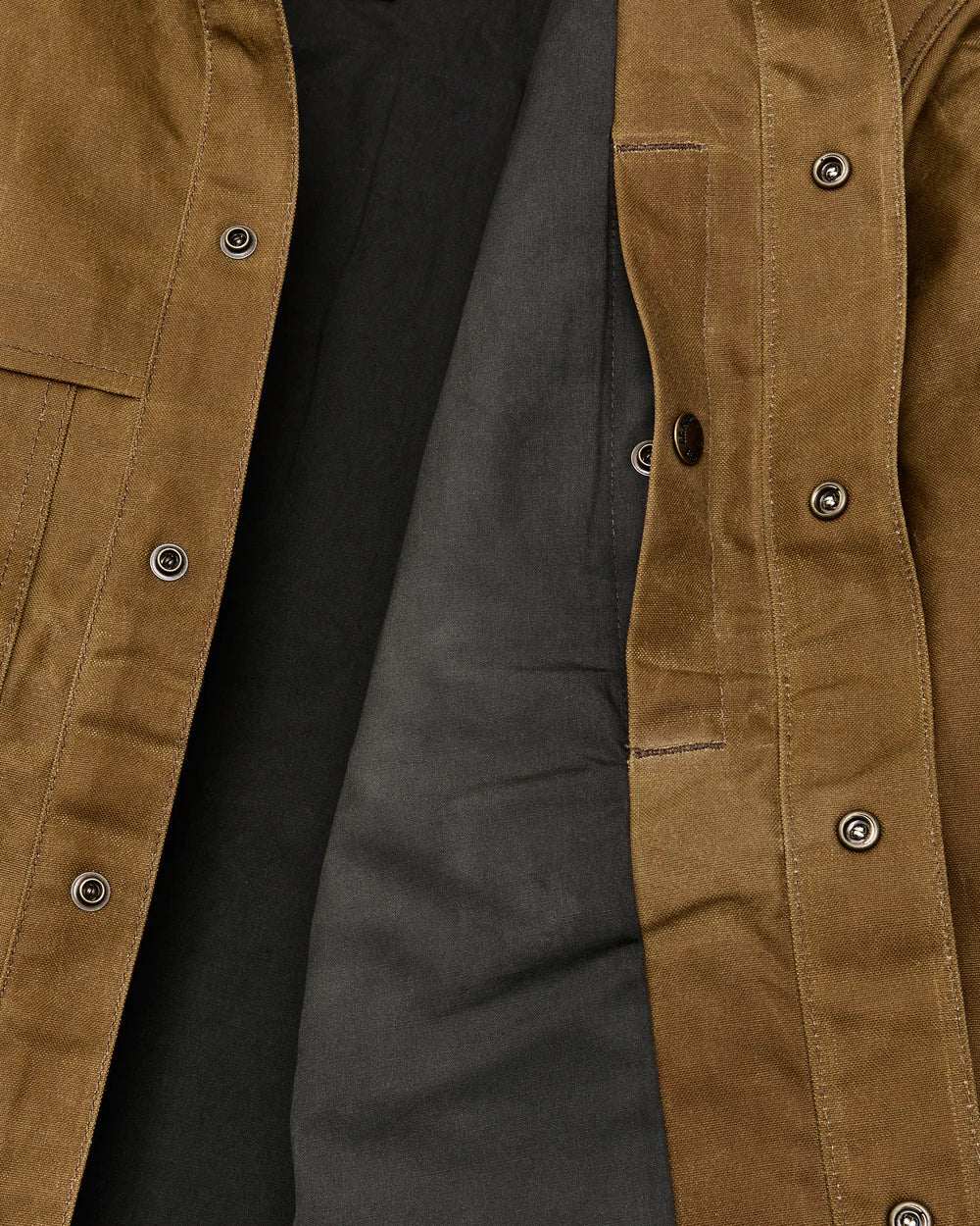 Filson LINED TIN CLOTH CRUISER JACKET