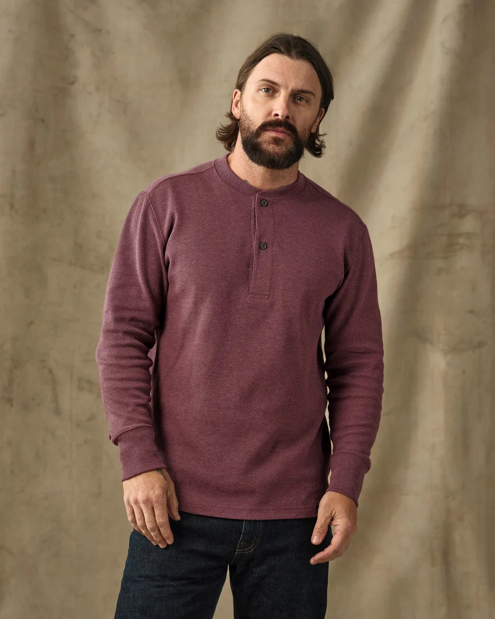 Filson WAFFLE KNIT HENLEY