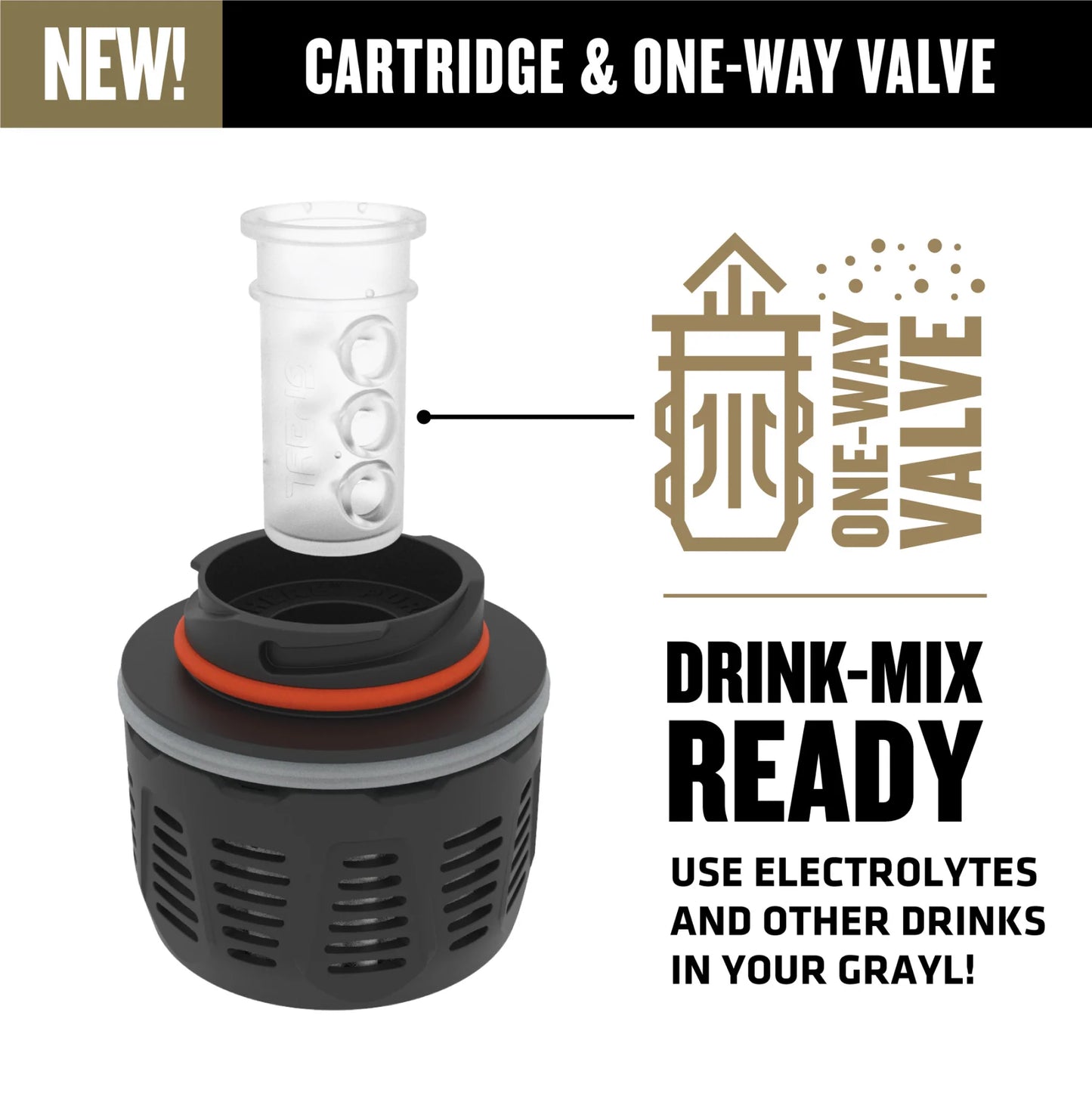 Grayl 24oz GeoPress® Purifier - Covert