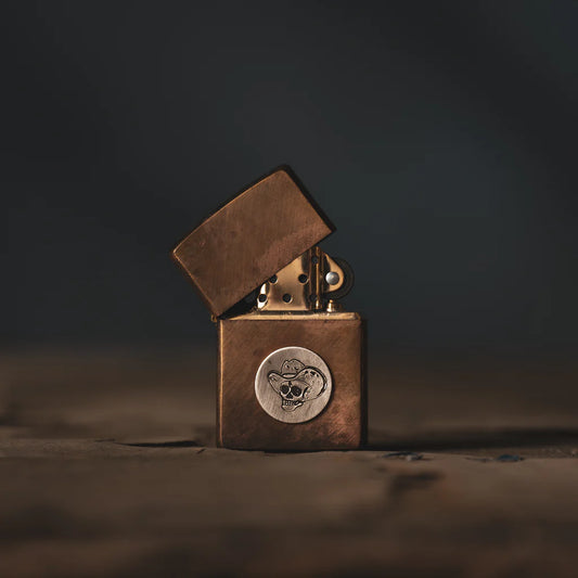 Big D Speed Shop Zippo Bonehead Lighter