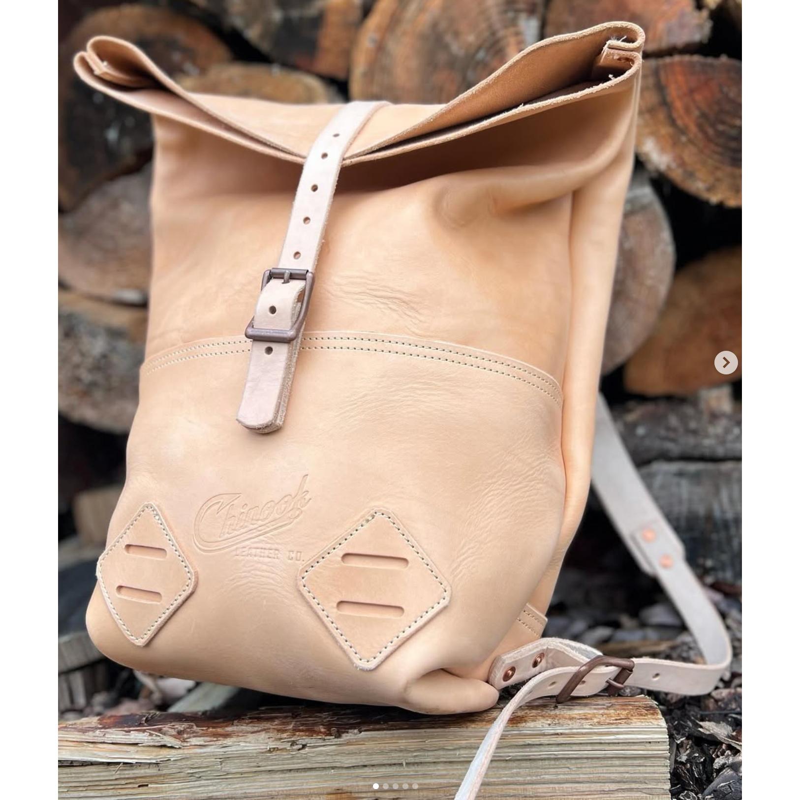 Chinook Leather Roll Top