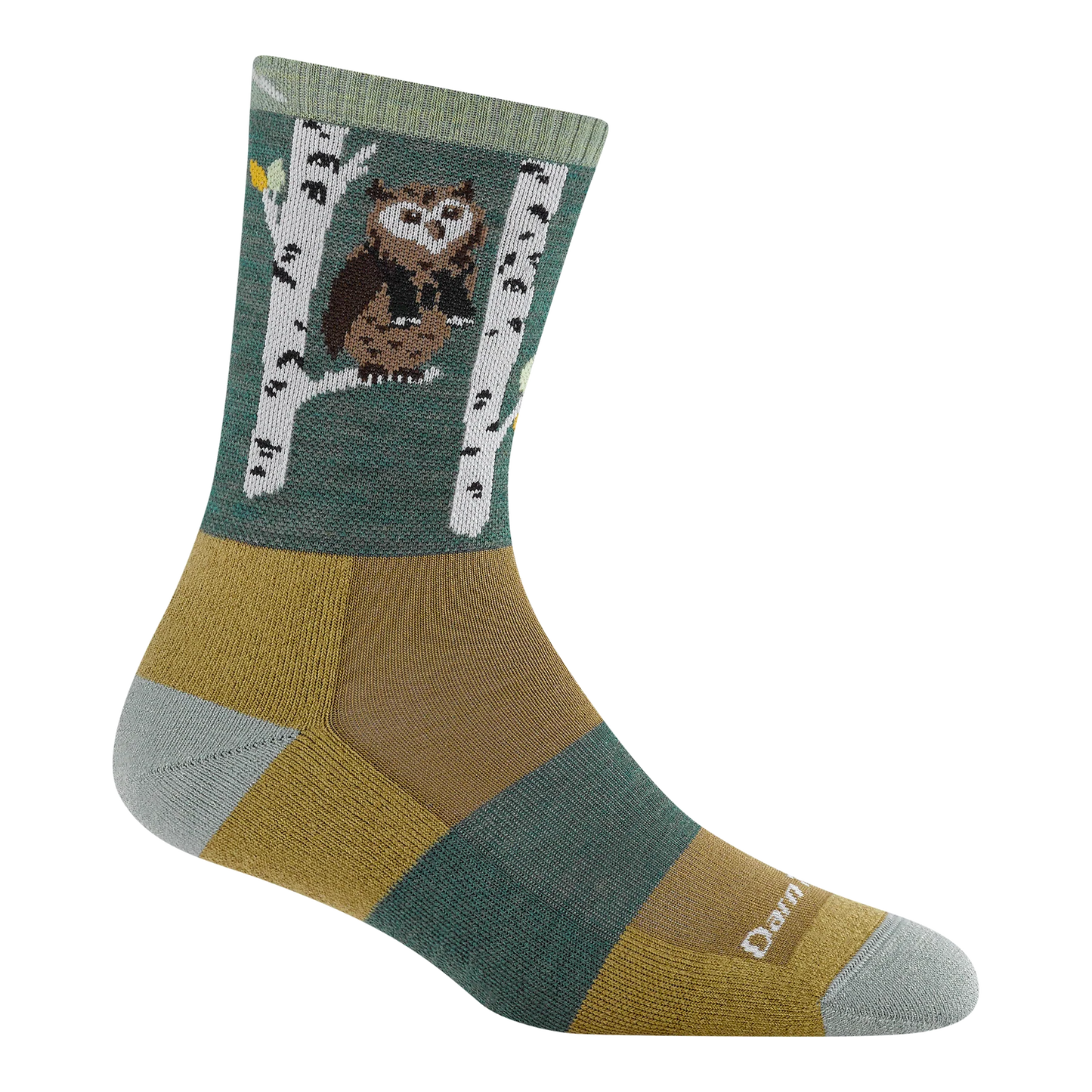 DARN TOUGH Women's Critter Club Micro Crew Lightweight Hiking Socks #5001