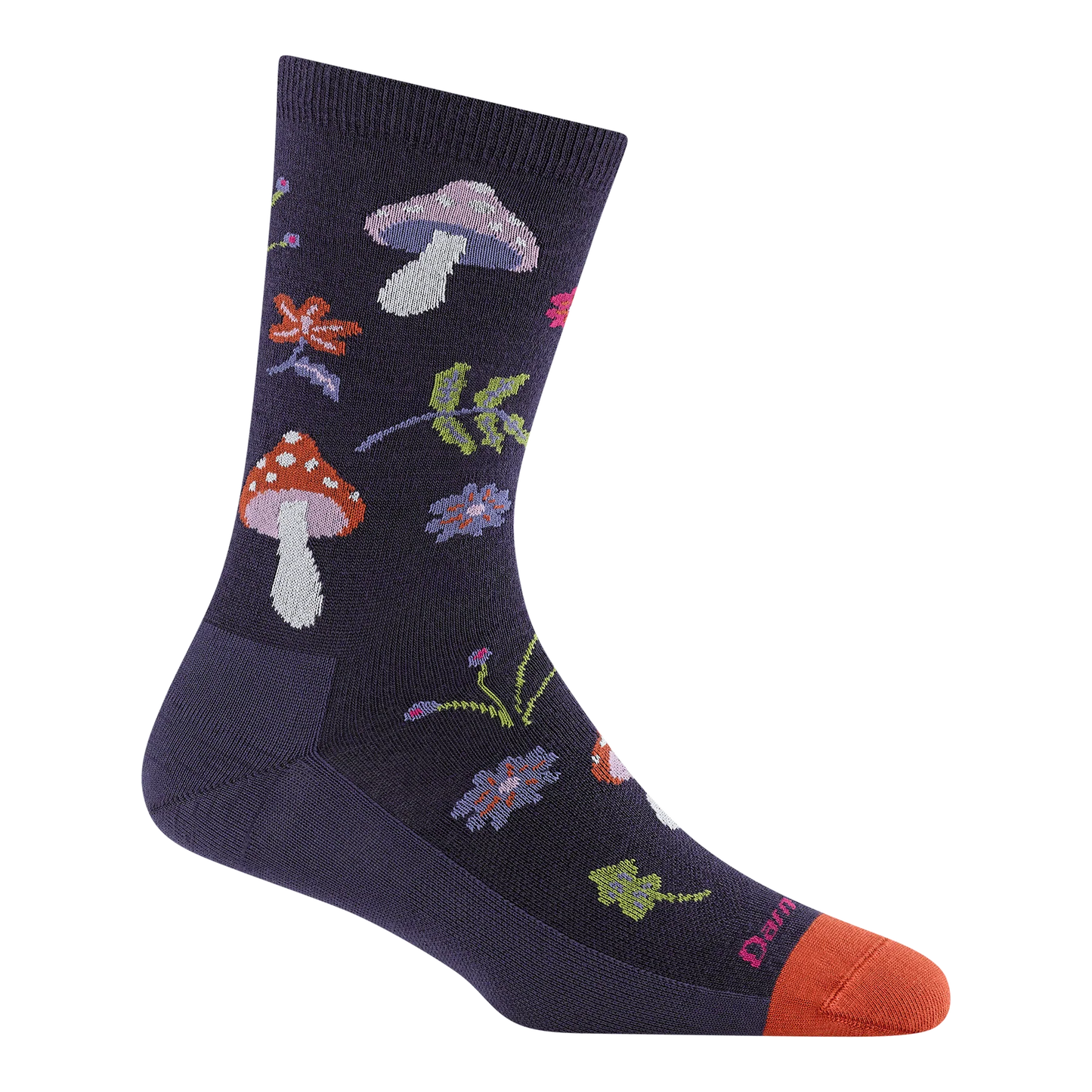 DARN TOUGH Women's Shroom Bloom Crew Lightweight Lifestyle Socks #6133