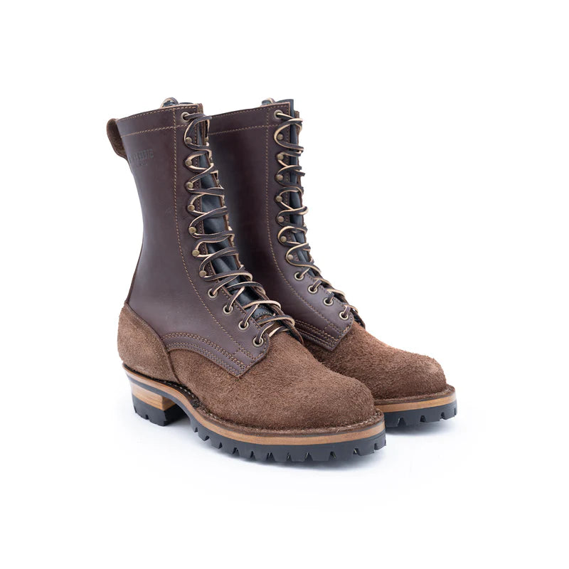 DREW'S 10-INCH LOGGER - BROWN ROUGH OUT