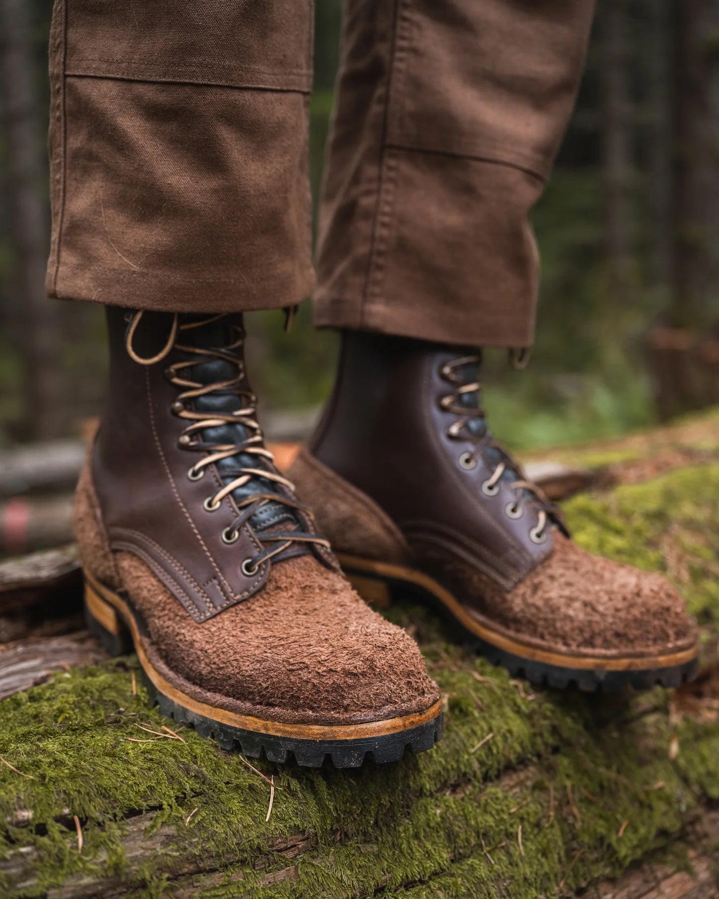 DREW'S 10-INCH LOGGER - BROWN ROUGH OUT