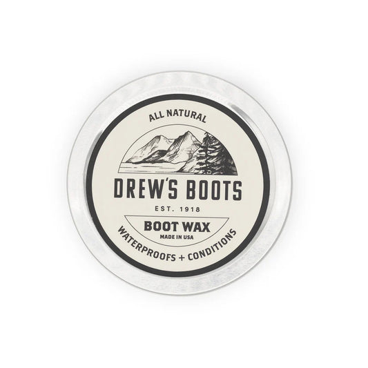 Drew's BOOT WAX-7 OZ.