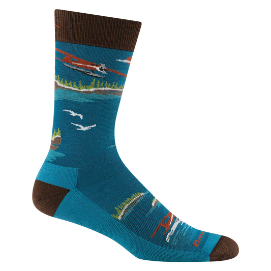 Darn Tough Men's Float Boat Crew Lightweight Lifestyle Sock