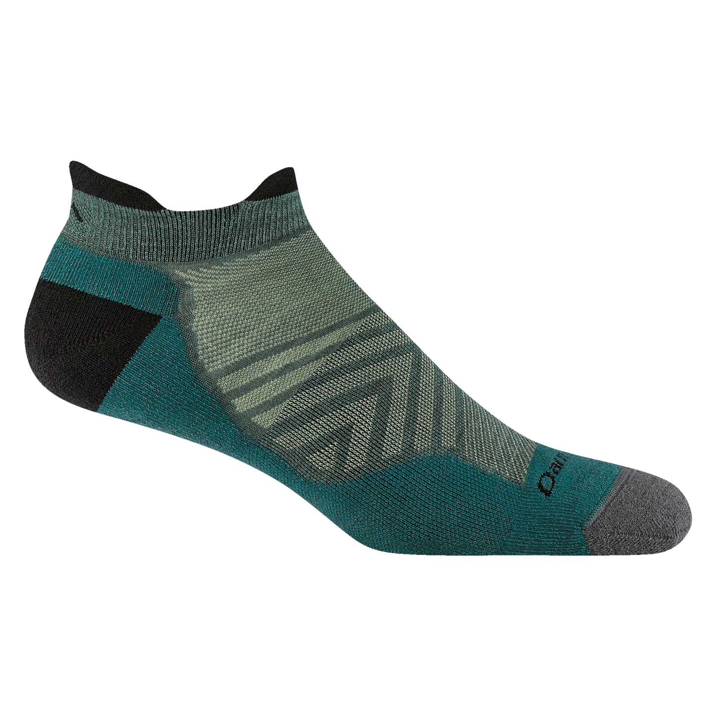 Darn Tough Men's Run No Show Tab Ultra-Lightweight Running Sock #1039