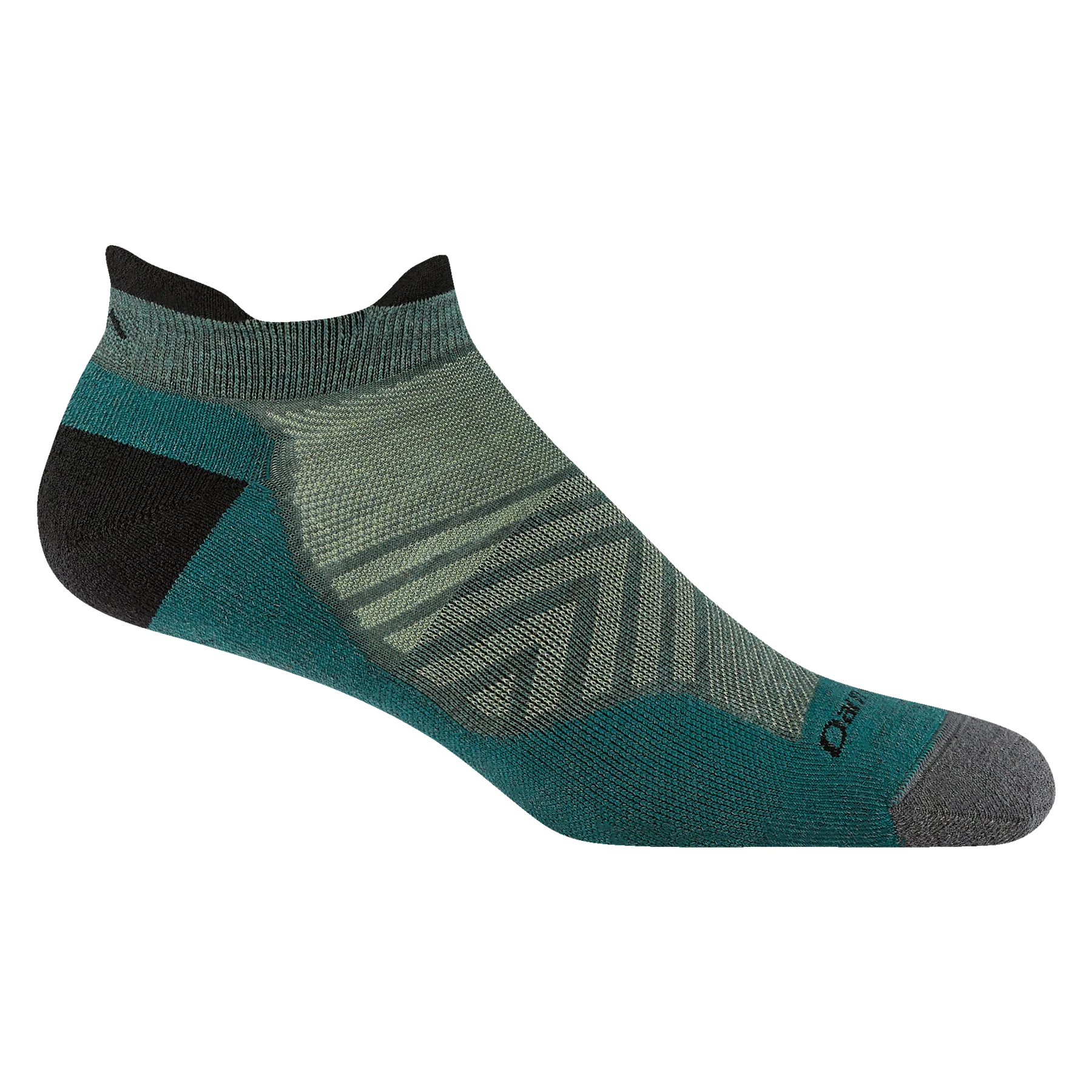 Darn Tough Men's Run No Show Tab Ultra-Lightweight Running Sock #1039