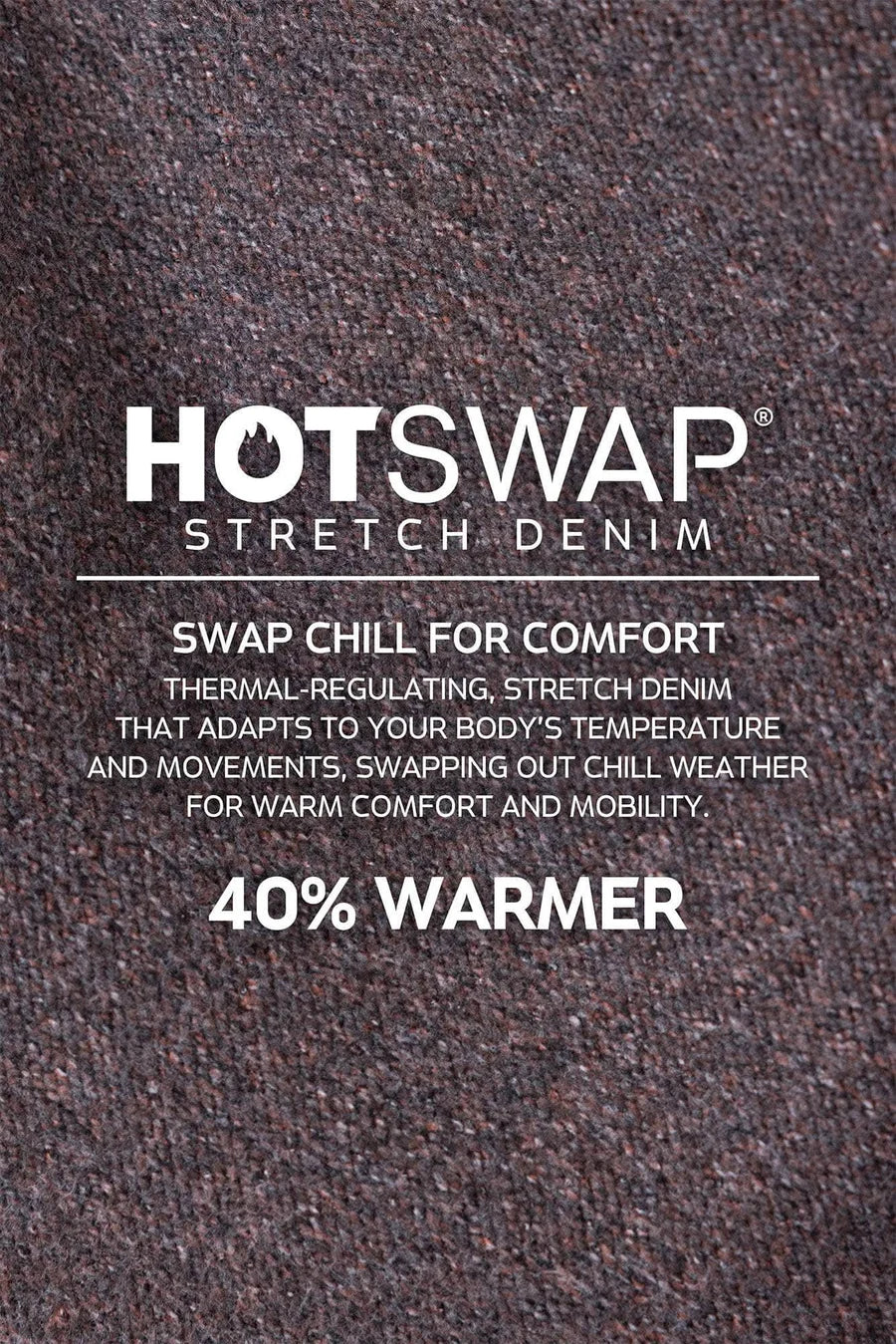 Freshley HOTSWAP® Thermal Denim Drop Seat Overalls