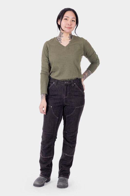 Dovetail Old School High Rise Graphene Denim Pant
