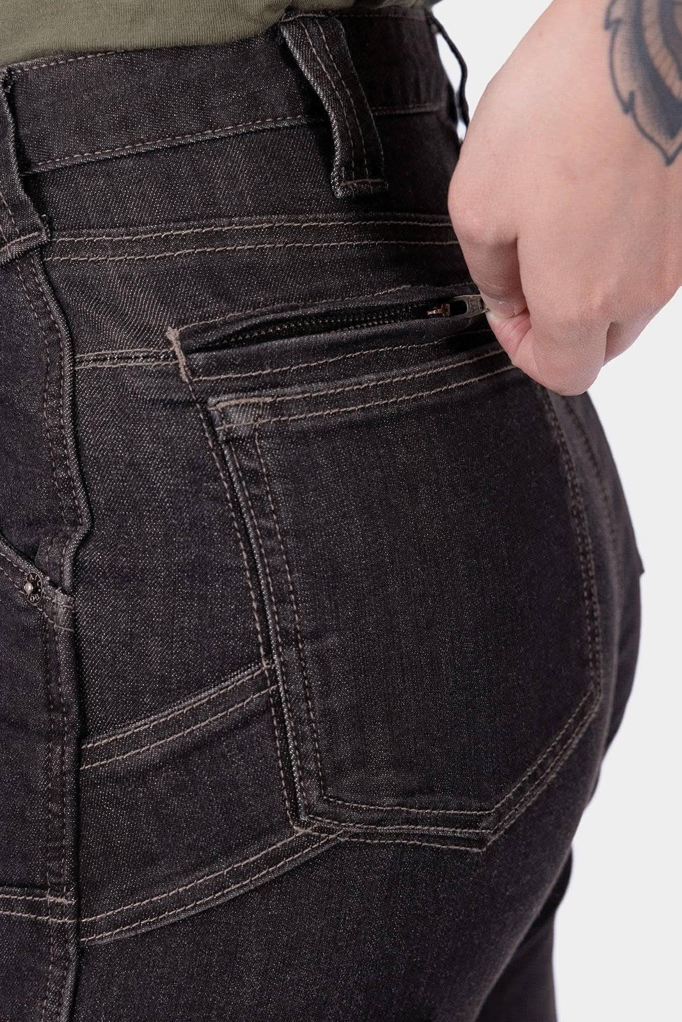 Dovetail Old School High Rise Graphene Denim Pant